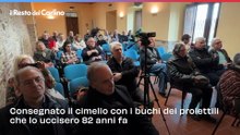 La coperta del partigiano Rossi in mostra a Montefiorino