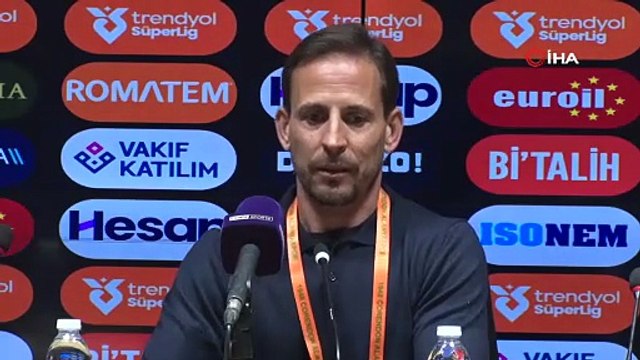 Joao Pereira: Burada yaptığımız iş bale değil, yüzme havuzunda da oynamıyoruz | Ajansspor | IHA