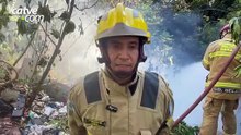 Bombeiros afirmam que área no Bairro Melissa já é conhecida por recorrência de incêndios