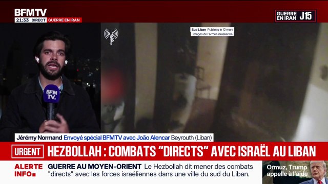 Au Liban, le Hezbollah affirme être engagé dans des combats directs avec l'armée israélienne