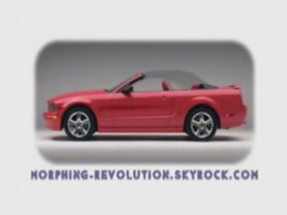 Ford Mustang Cabriolet Morphing