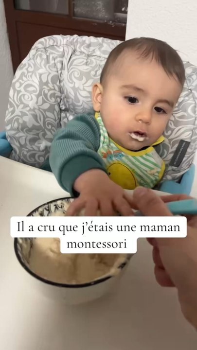 Chez moi on mange la purée avec une cuillère et toi ? Avec les mains ?