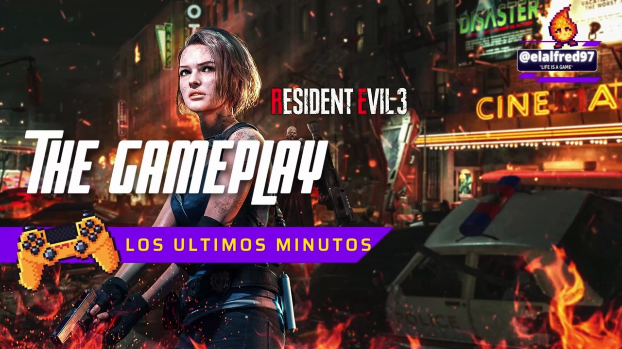 RESIDENT EVIL 3 REMAKE (2026) LOS ULTIMOS MINUTOS FINAL DEL JUEGO  FINAL BOSS GAMEPLAY ‪‪@elalfred97‬