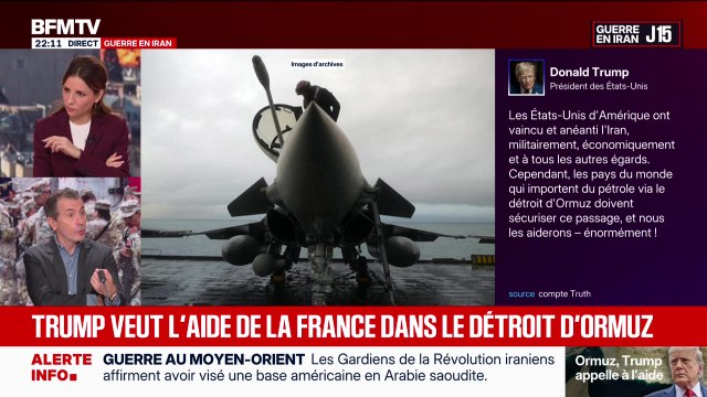 Édition Spéciale - Guerre au Moyen-Orient : Trump appelle à une coalition pour sécuriser Ormuz - 14/03