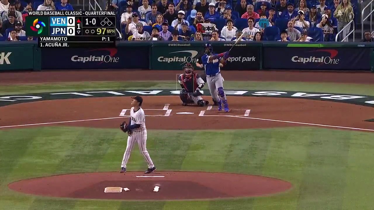 Ronald Acuña Jr. pega segundo jonrón del WBC