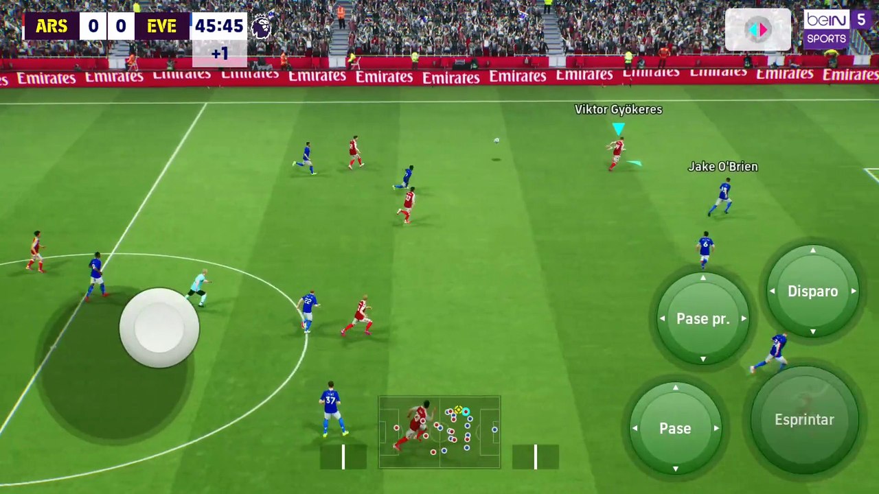 EFOOTBALL 2026 MOBILE - ARSENAL vs. EVERTON - PREMIER LEAGUE 25/26 | GAMEPLAY [60 FPS]
