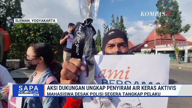 Mahasiswa Gelar Aksi Solidaritas untuk Aktivis KontraS Andrie Yunus di UGM | SAPA PAGI