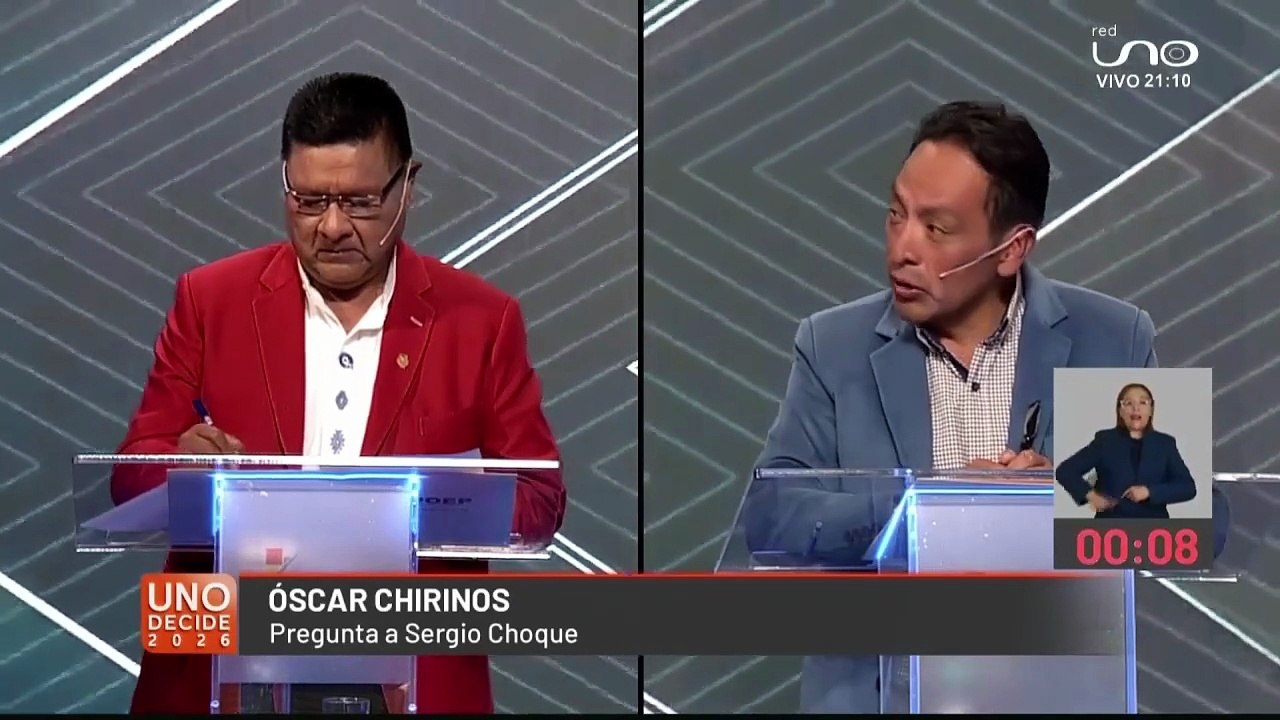 Choque responde a Chirinos