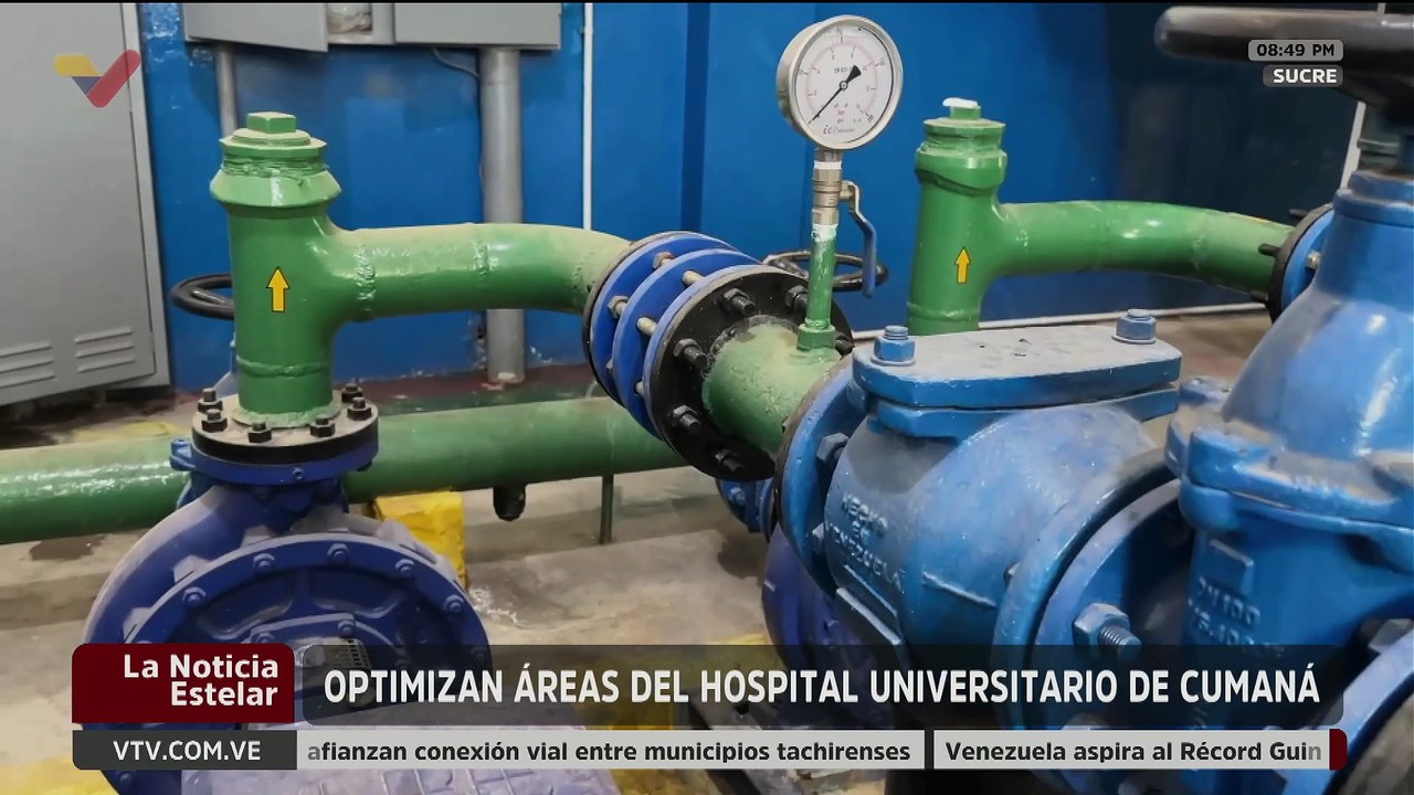 Sucre | Reinauguración del sistema de calderas del Hospital Universitario "Antonio Patricio de Alcalá"