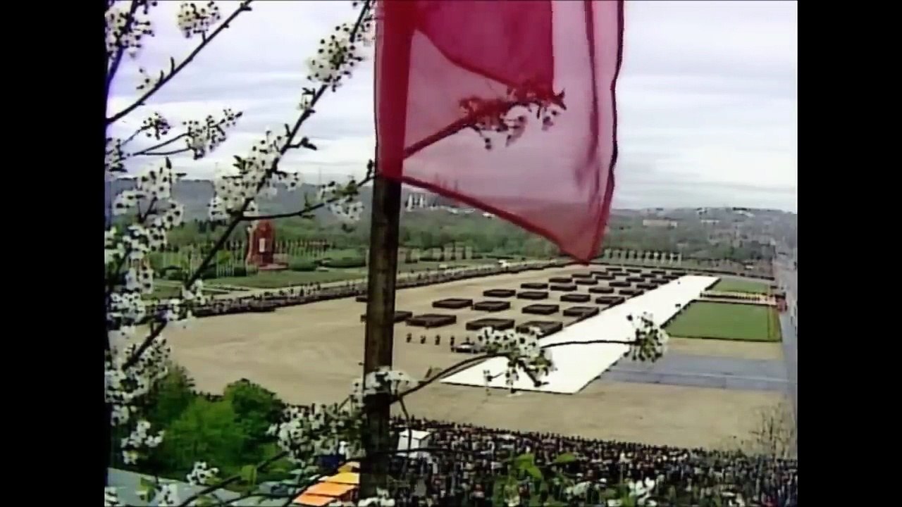 Чехословакия. Военный парад 1985 года