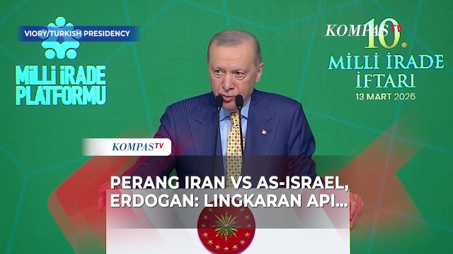 Waspada! Erdogan soal Perang Iran Vs AS-Israel: Turki Tetap Jauh dari Lingkaran Api Ini