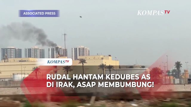 Rudal Hantam Kedubes AS di Irak saat Perang Iran VS AS-Israel Masuki Pekan Ketiga