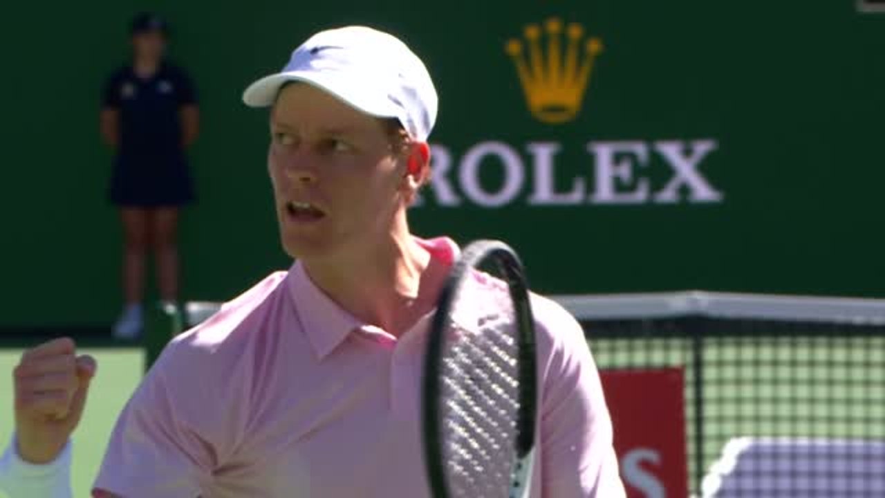 No sweat for Sinner to make Indian Wells final