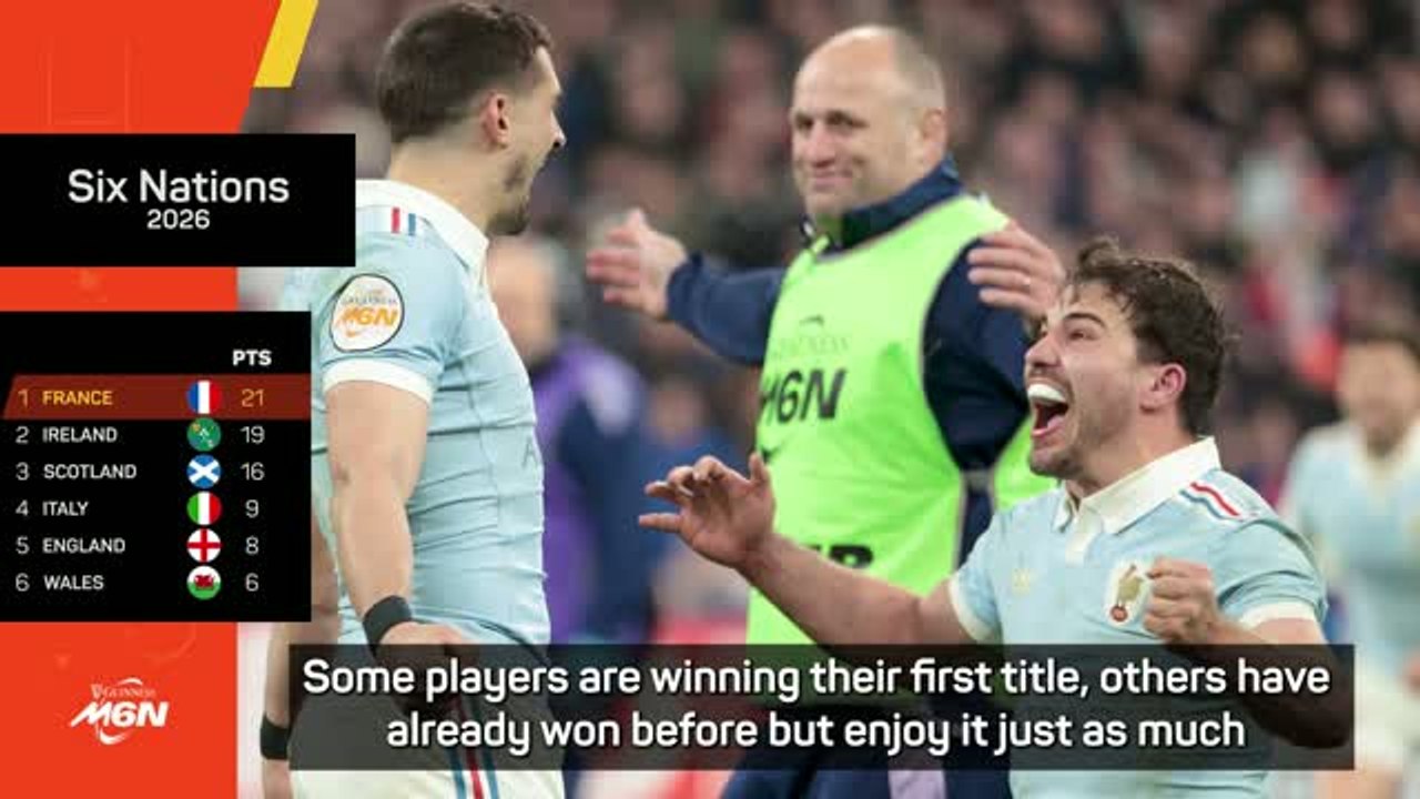 Dupont thrilled as France claim unpredictable Six Nations