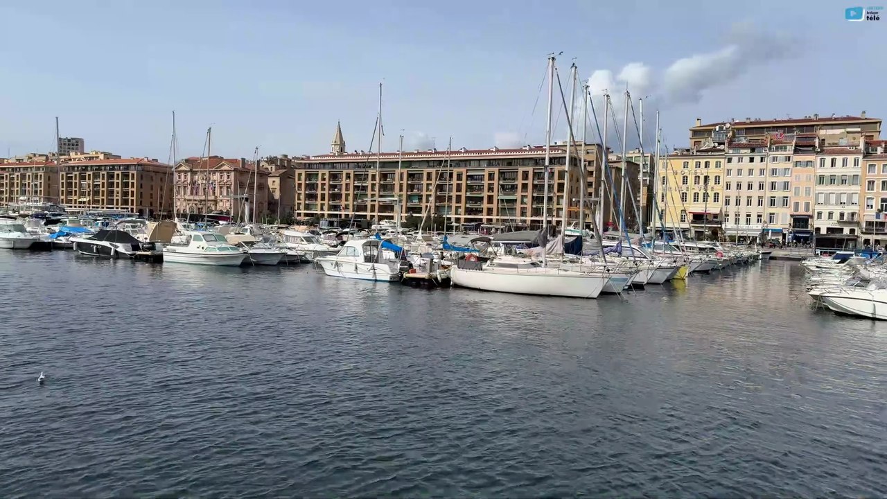 Marseille  | Le Vieux Port et ses Voiliers | Marseille Bretagne Télé