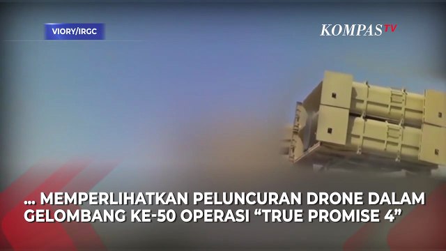 Drone Bunuh Diri Iran Dikerahkan! IRGC Bombardir Aset Militer AS