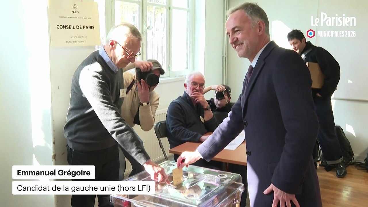 Municipales 2026 : Dati, Grégoire, Chikirou et Bournazel votent à Paris