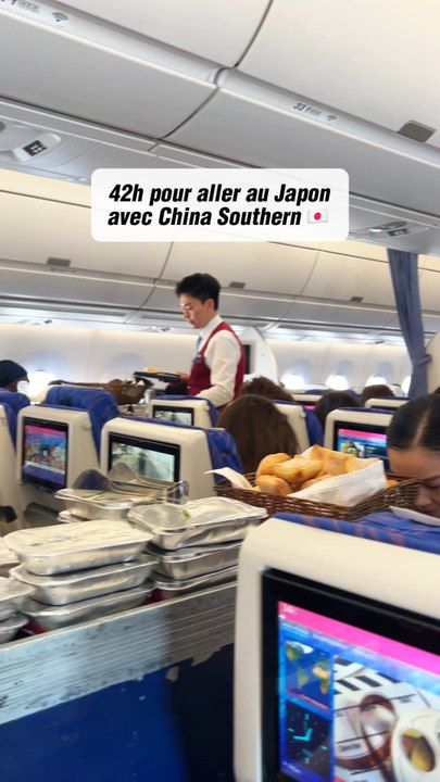 J’ai mis 42 heures pour aller au Japon avec la compagnie China Southern et je te donne mon avis ✈️
