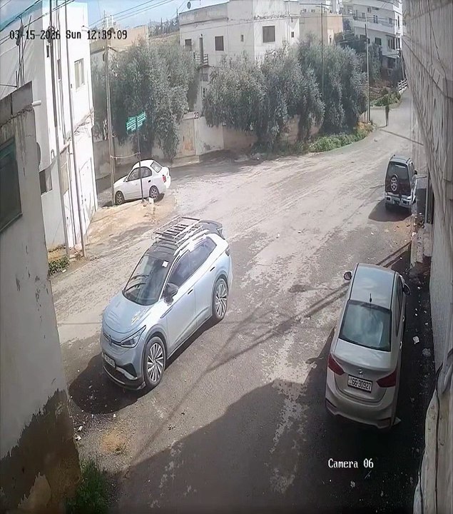 سقوط شظية صاروخ في الرمثا