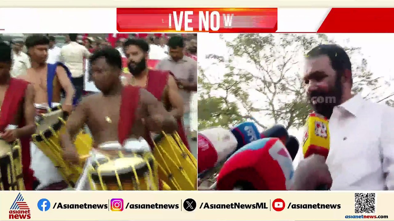 നേമത്ത് വി ശിവൻകുട്ടിയുടെ റോഡ് ഷോ; സ്ഥാനാര്‍ത്ഥി പ്രഖ്യാപനത്തിന് പിന്നാലെ പ്രചാരണം തുടങ്ങി