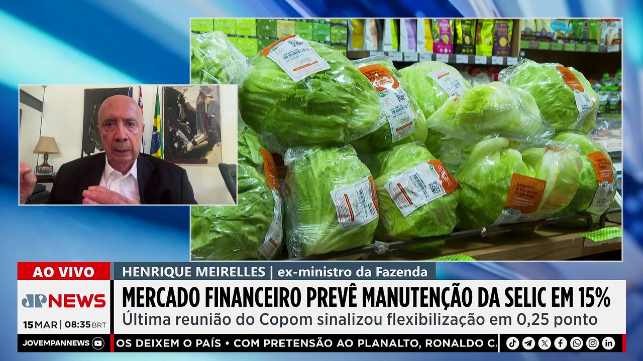 Entrevista: Henrique Meirelles comenta manutenção da Selic e impacto do diesel na economia