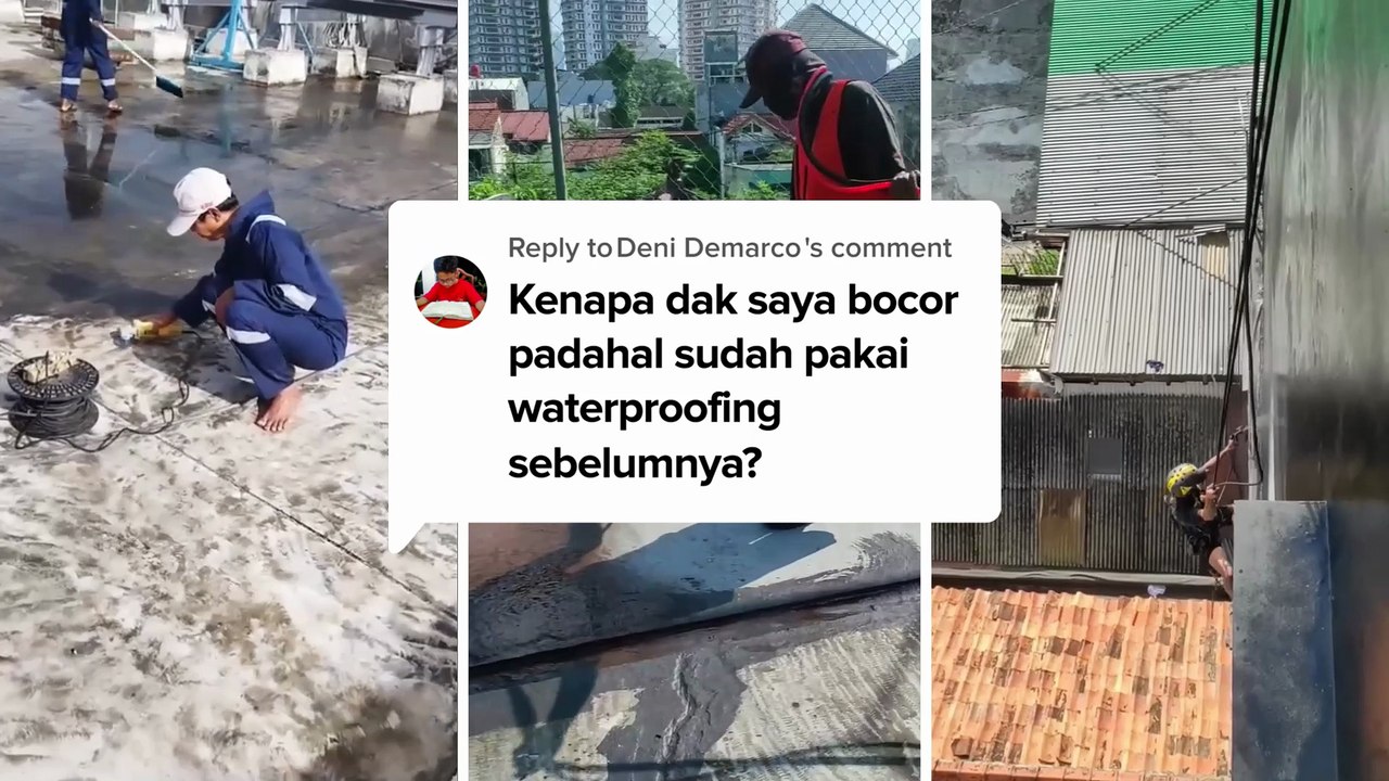 Kenapa Dak Saya Bocor Padahal Sudah Pakai Waterproofing Sebelumnya | Jasa Waterproofing Dak Beton