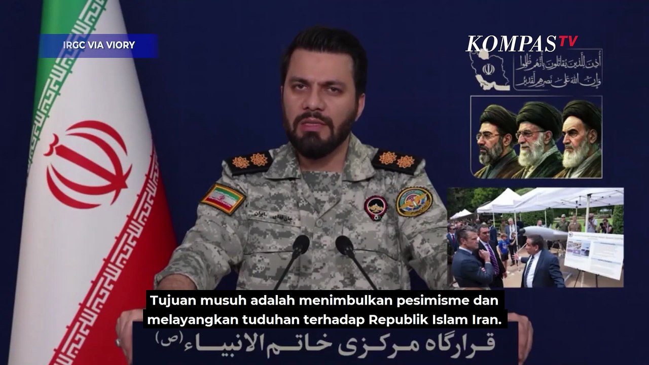 IRGC Beber Rencana Licik AS-Israel: Palsukan Drone Iran Serang Kawasan Timur Tengah