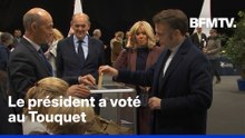 Municipales 2026: Emmanuel et Brigitte Macron votent pour le premier tour