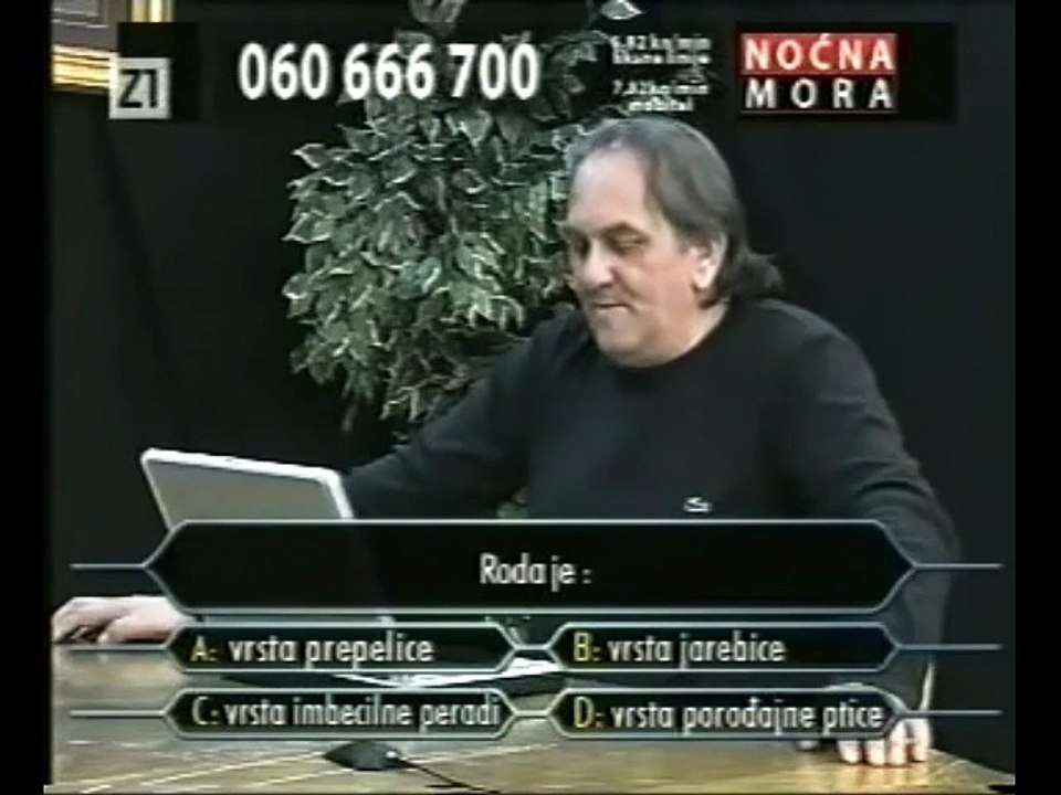 Nocna mora - Jaran Milijunaš "Roda je"