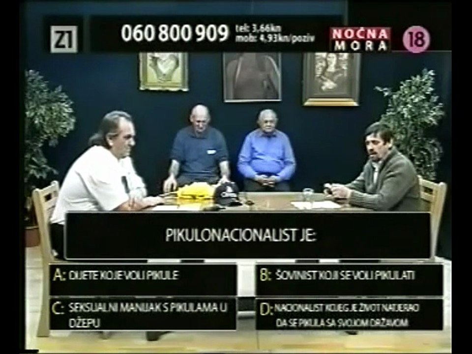 Noćna mora - Jaran Milijunaš "Pikulonacionalist je"