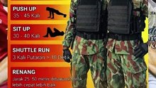 Info Penting Materi Seleksi Jasmani untuk TNI yang harus disipakan