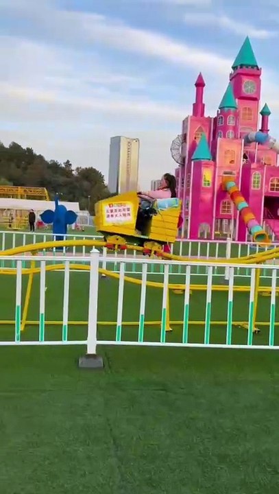 Mini Backyard Parent-child Entertainment Ride Roller Coaster Exclude Freight