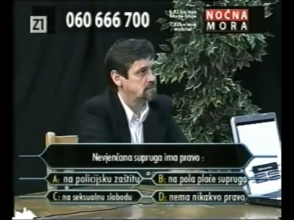 Noćna mora - Jaran Milijunaš "Nevjenčana supruga ima pravo"