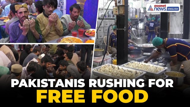Pakistan Crisis: People Rush For Free Food | Fuel Shortage | Panic Situation | Iran-Israel War