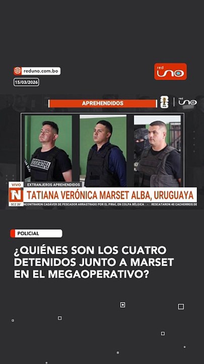 detenidos caso Marset