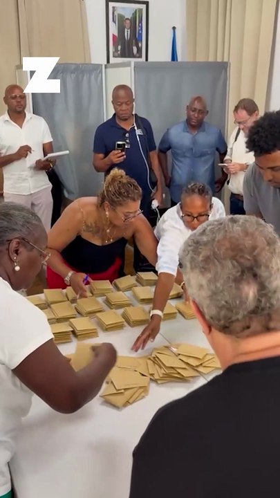 Le dépouillement a démarré à Sainte-Marie