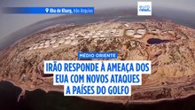 Irão responde à ameaça dos EUA a instalações petrolíferas com novos ataques a países do Golfo