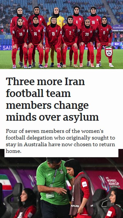 Reports say several members of a visiting women’s football group withdrew asylum requests and returned. 🧾 Want a quick timeline + what’s confirmed vs reported?