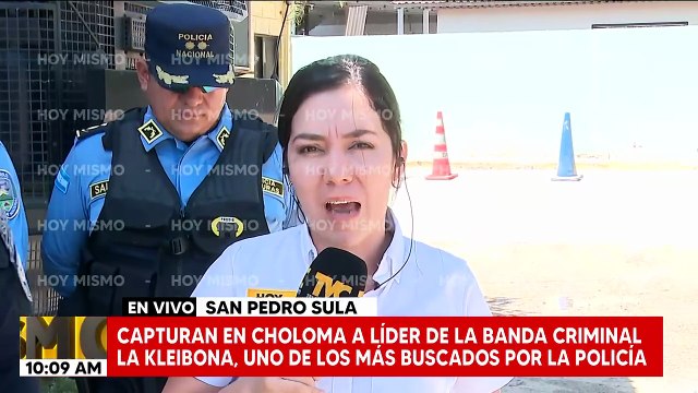 Capturan en Choloma a líder de la banda criminal La Kleivona, uno de los más buscados por la policía