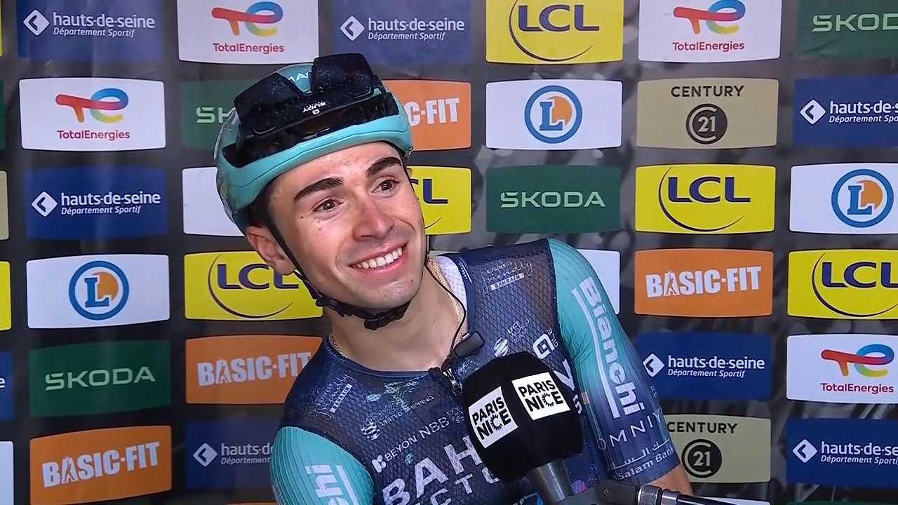 Paris-Nice 2026 - Lenny Martinez : "Gagner comme ça devant Jonas Vingegaard..."