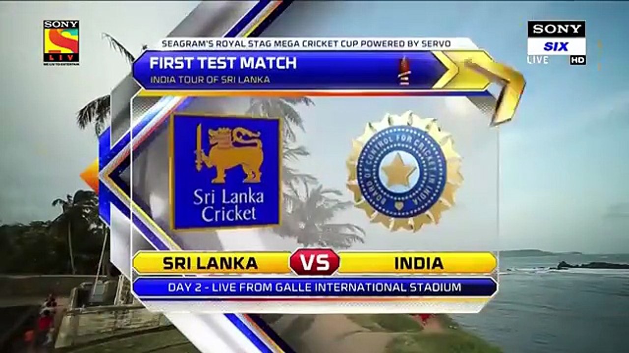 Sri Lanka vs India - 1st Test - Day 2 -Highlights - 27th July, 2017