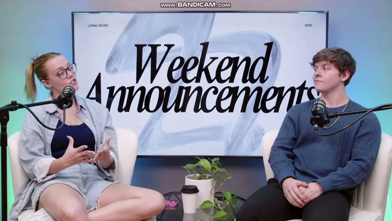 Living Word Weekend Announcements March 14-15, 2026