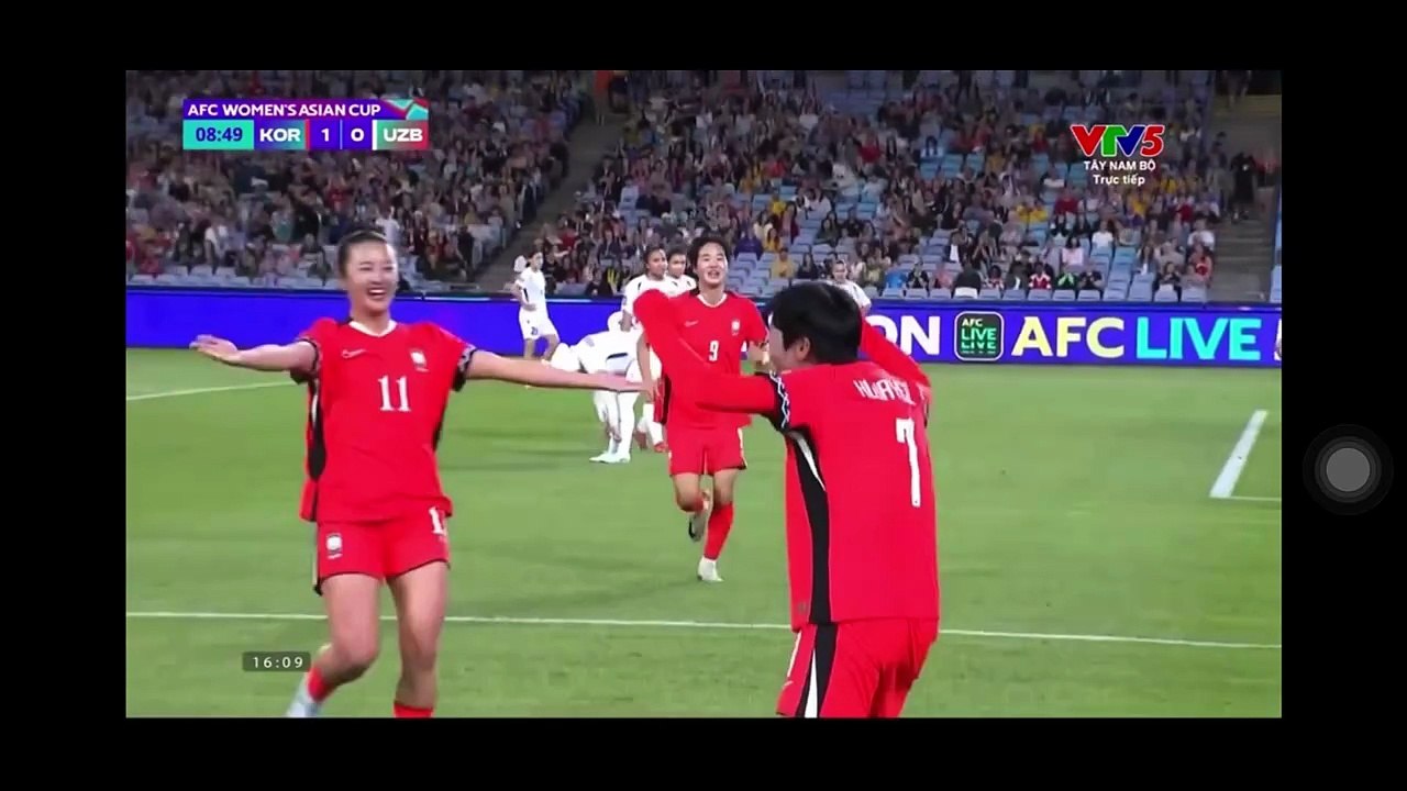 Highlight VTV5 Tây Nam Bộ | Nữ Hàn Quốc 🇰🇷 6-0 Nữ Uzbekistan 🇺🇿 | Chiến thắng đậm đà | Tứ kết 3 - VCK AFC Women’s Asian Cup năm 2026