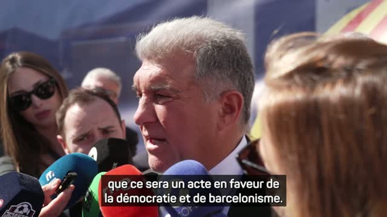 Barcelone - Laporta regrette des "attaques injustifiées" lors des élections blaugranas