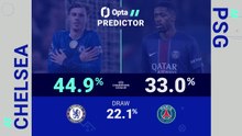 Chelsea v PSG - Opta Predictor