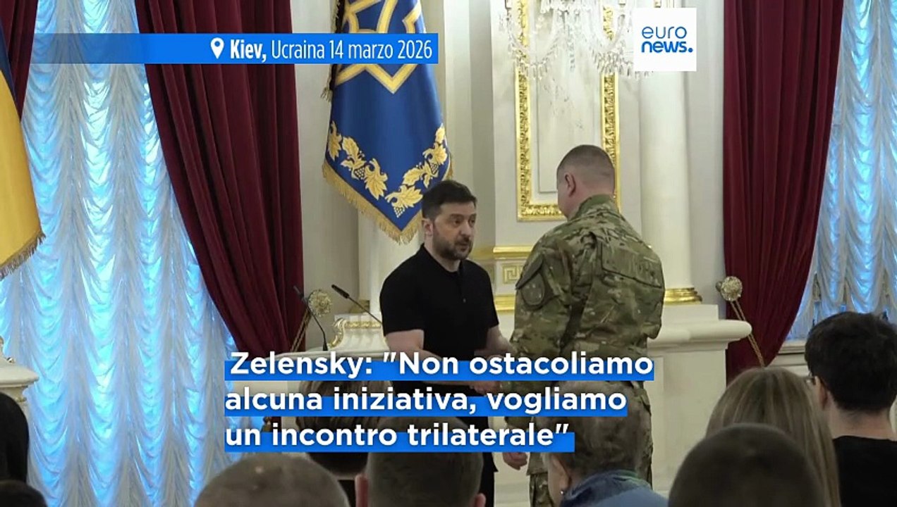 Zelensky si dice pronto per un altro round di colloqui di pace, ma aspetta Stati Uniti e Russia