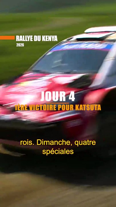 Rallye du Kenya 2026 | Jour 4 #WRC #RallyeKenya #Katsuta