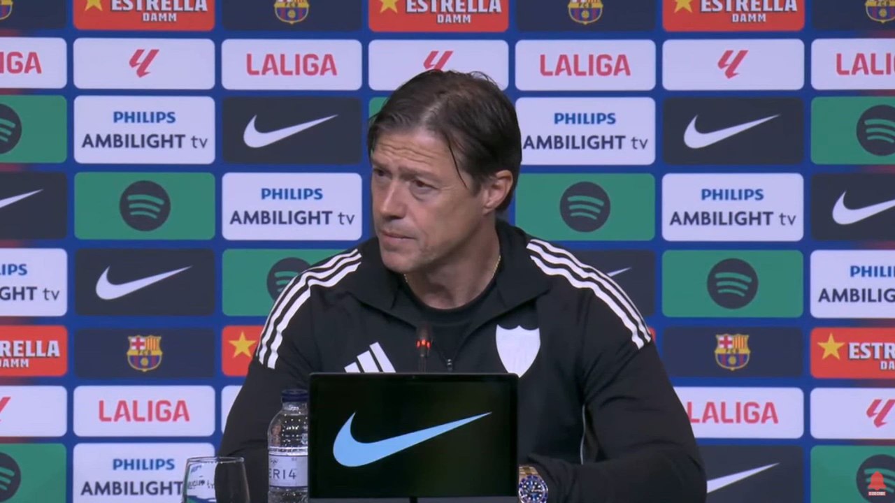 Rueda de prensa completa de Matías Almeyda tras el Barcelona 5 - Sevilla 2