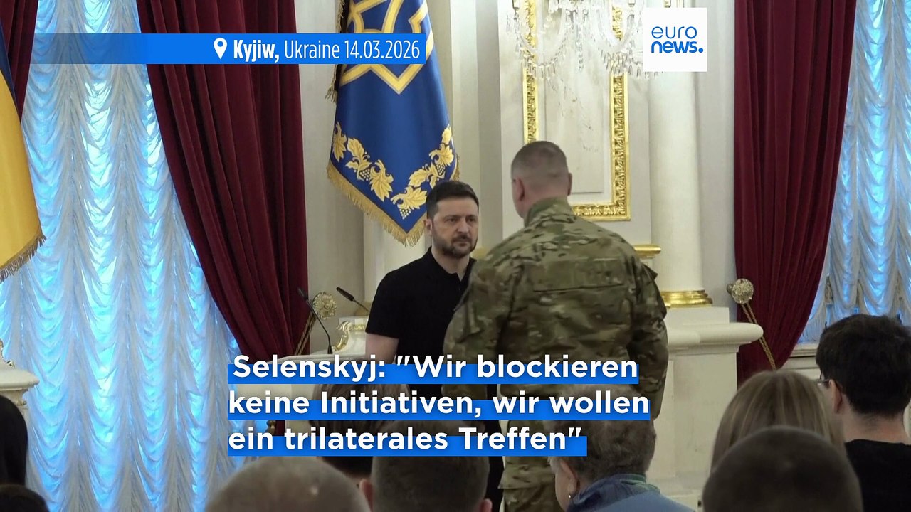 1.170 Drohnen auf Ukraine in 7 Tagen: Selenskyj wartet für Gespräche auf USA und Russland