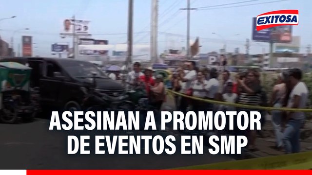 Asesinan a balazos al promotor de eventos Jhon Leyva en San Martín de Porres